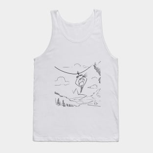 Zip-line Stick Tank Top